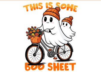 This is Some Boo Sheet Ghost Ice Coffee Halloween PNG