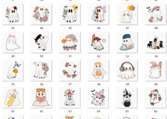 Ghost Coffee PNG, Halloween Cute Ghost Coffee PNG, Trendy Bougie Boo PNG, Ghost Spooky Vibes PNG, Cute Ghost PNG
