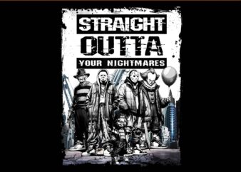 Straight Outta Nightmares ltp PNG