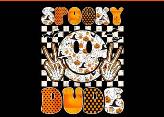 Spooky Dude Halloween PNG