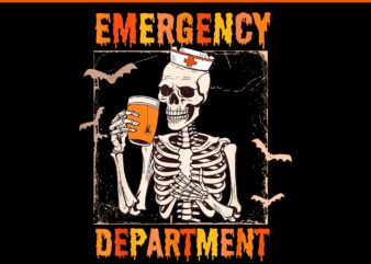 Emergency Department Skeleton Nurse PNG