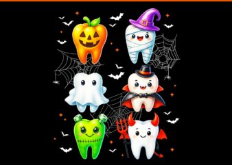 Dental Boo Crew Teeth Dentist Halloween PNG