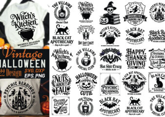 Halloween T-shirt Bundle Halloween Svg Bundle