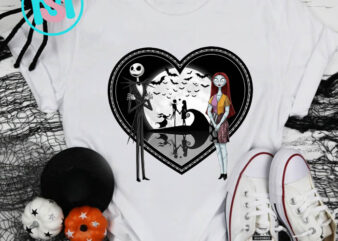 Jack and Sally PNG, Couple PNG, The Nightmare Before Christmas PNG, Jack Skellington Png