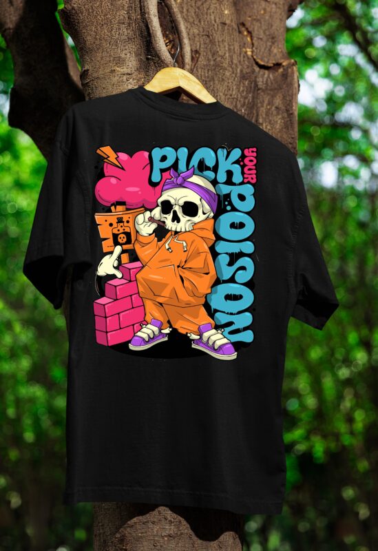 pop culture horor funny tresnting urban street wear top tier design 2025 viral popular designs