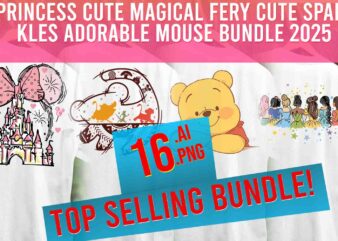 Princess Cute Magical Feary Cute Sparkles Adorable Mouse Bundle 2025 Magical Bundle