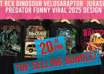 T rex dinasour velosaraptor jurasic predator funny viral Raptor Reptar Exploration Apex Bundle