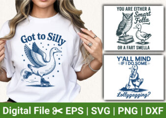 Funny Goose, Owl, and Duck T-Shirt Designs – Hilarious Sarcastic Quote Shirts for Animal Lovers and Fans