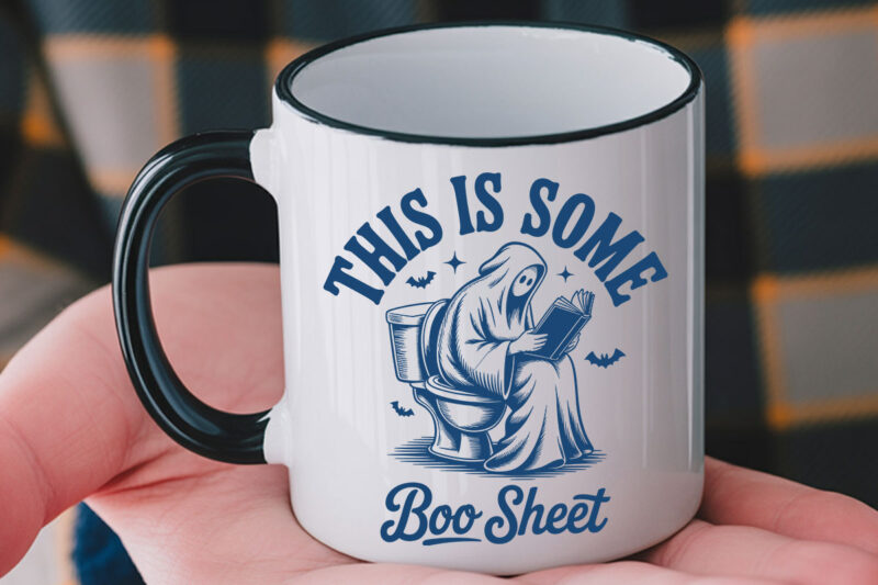 This Is Some Boo Sheet Halloween Shirt, Halloween Ghost on Toilet Tee, I Ghost People Raccoon Trick-or-Treat Shirt,