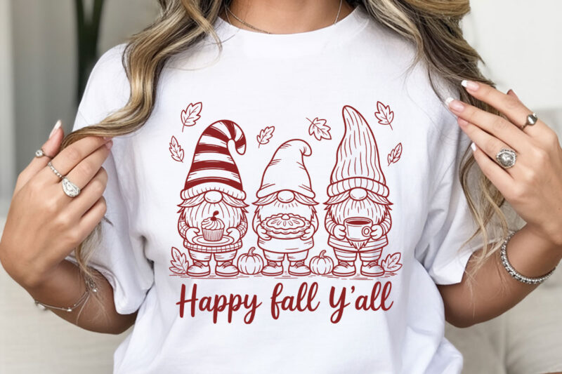All About Fall Prevention Pumpkin T-shirt, Happy Fall Y’all Gnomes, Hello Pumpkin Dog Graphic Tee