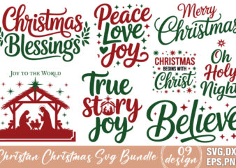 Christian Christmas T-shirt- Christmas Christian Christmas SVG – Christmas