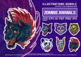 Species Monsters Horror Vector Bundle With Fantasy Creature