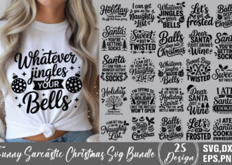 Funny sarcastic christmas t-shirt bundle funny sarcastic christmas svg bundle