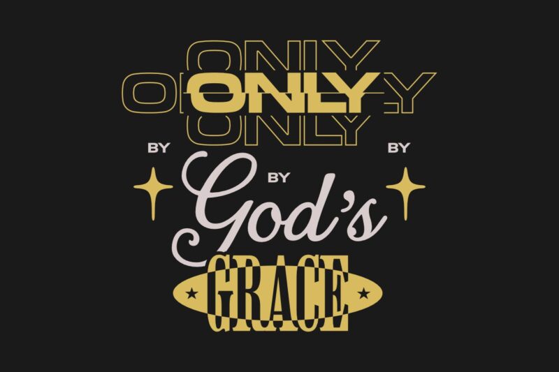 Brutalism Christian Quotes T-shirt Designs Bundle