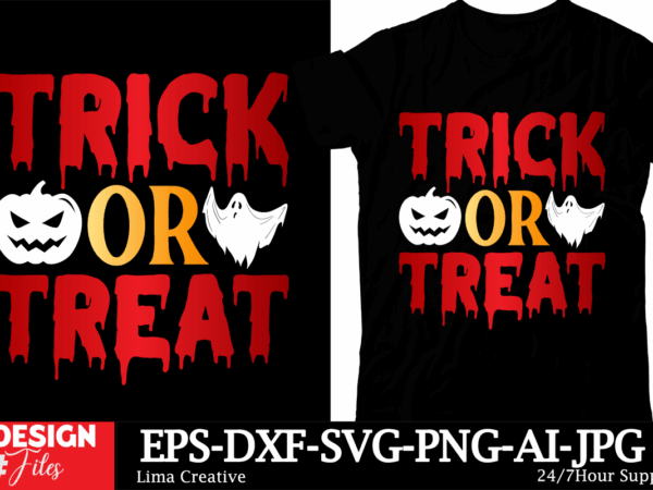 Trick or treat t-shirt design, comfort colors halloween shirt, halloween spooky shirt, fall shirt, pink girly bows halloween tee, cute ghos Trick or treat t-shirt design, comfort colors halloween shirt, halloween spooky shirt, fall shirt, pink girly bows halloween tee, cute ghos