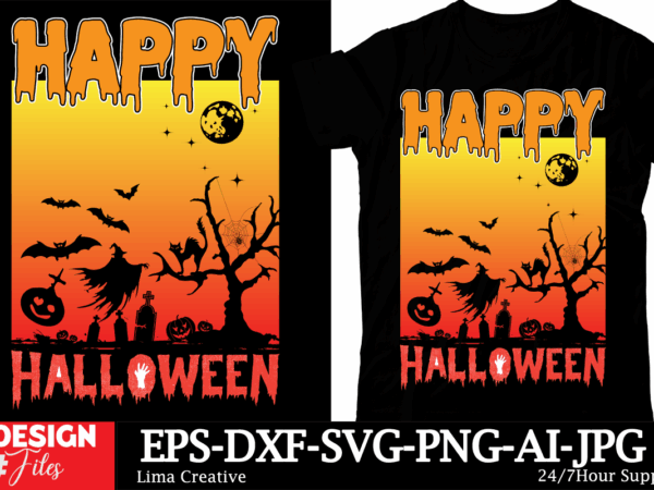Happy halloween t-shirt design ,spooky season svg, cute halloween svg, halloween shirt svg, ghost svg, halloween onesie svg, ghost vibes, ha