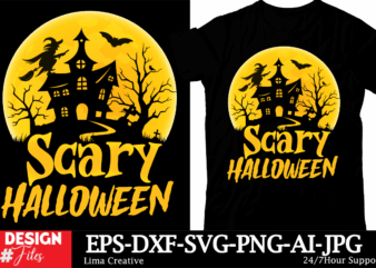 Scary Halloween T-shirt Design, Spooky Season SVG, Cute Halloween SVG, Halloween Shirt svg, Ghost svg, Halloween Onesie svg, Ghost Vibes, Ha