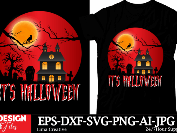 It’s halloween t-shirt design, comfort colors halloween shirt, halloween spooky shirt, fall shirt, pink girly bows halloween tee, cute ghost