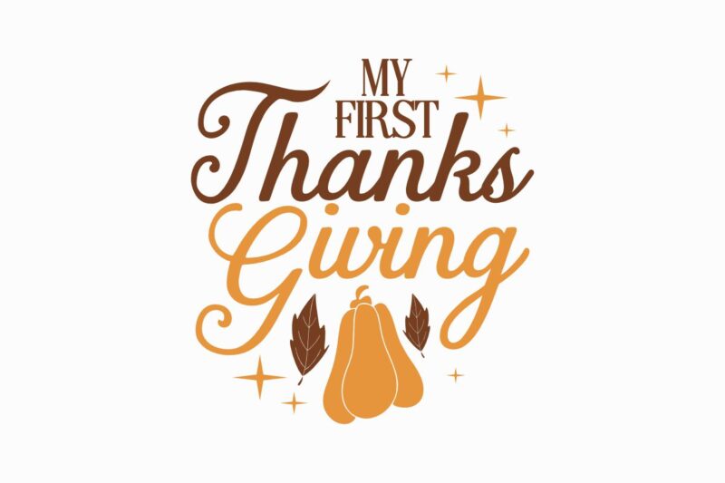 Thanksgiving Typography Quote T-shirt Designs Bundle