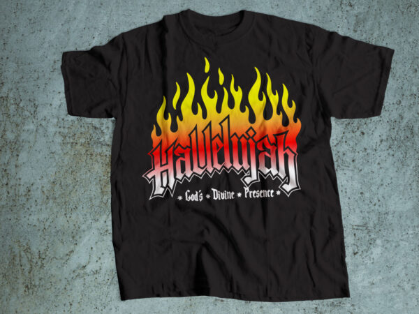 Hallelujah graphic t shirt Hallelujah graphic t shirt