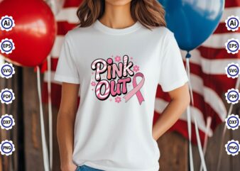 Pink Out T-Shirt Design