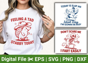 funny animal svg bundle, sarcastic hedgehog design, chicken humor clipart, skeleton joke svg, parody tshirt quotes,