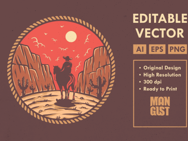 Wild west adventure t shirt design for sale