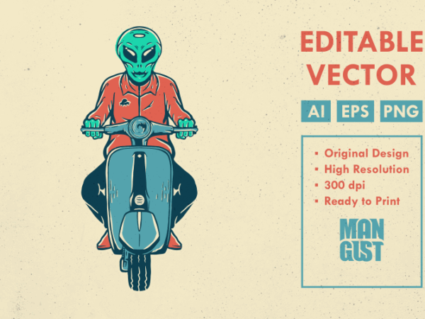 Vespa tour in scape t shirt vector art