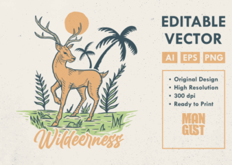 Wildeerness Wild Deer