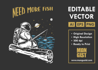 Fishing Astronaut