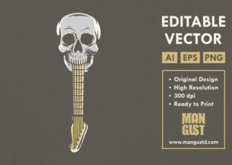 Skull Guitar