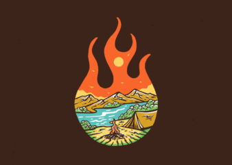 Camping on Fire
