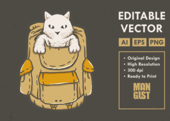 Cute Cat Backpack