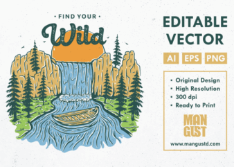 Find Your Wild, Waterfall Explore
