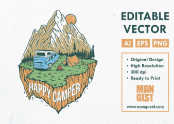Happy Camper, Explore The Nature