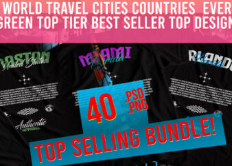 World Travel cities countries evergreen top tier Best Seller Starter Pack 2025