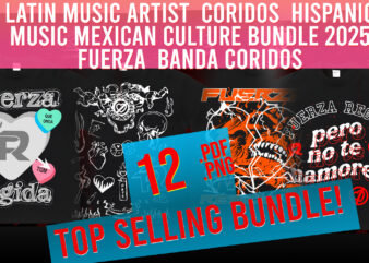 Latin Music Artist Coridos Hispanic Music Cartel Music Culture Bundle 2025 Fuerza Banda