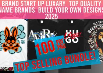 Brand start up luxury top quality name brands build your own designs 2025