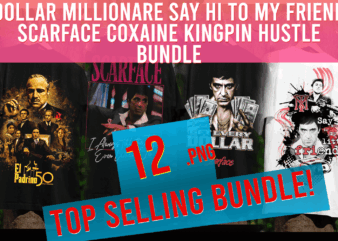 dollar millionare say hi to my friend scarface coxaine kingpin hustle dollars bundle hustle pack