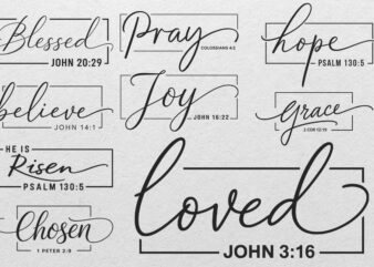 Christian SVG Bundle, Christian Svg, Religious Svg, Faith Svg, God Svg, Jesus Svg, Bible Verse Svg, Christian Cut Files