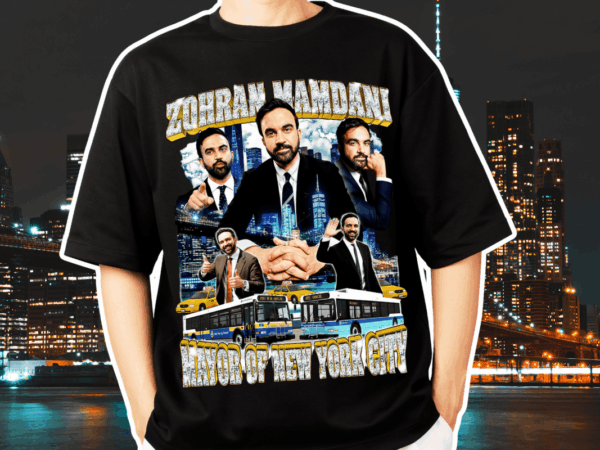 Zohran mamdani t-shirt, mayor of newyork city, nyc, zohran, sticker, queens ny mayor shirt, mayor-elect nyc