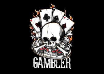 Gambler T-Shirt Design