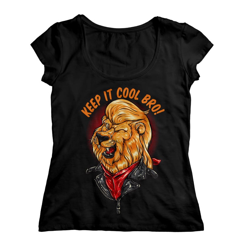 Cool Lion – Biker tshirt-factory.com