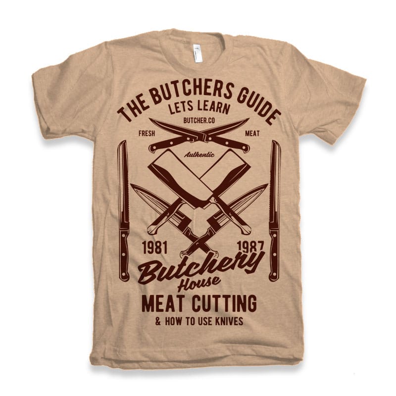 Butchery House Tshirt Design buy tshirt design