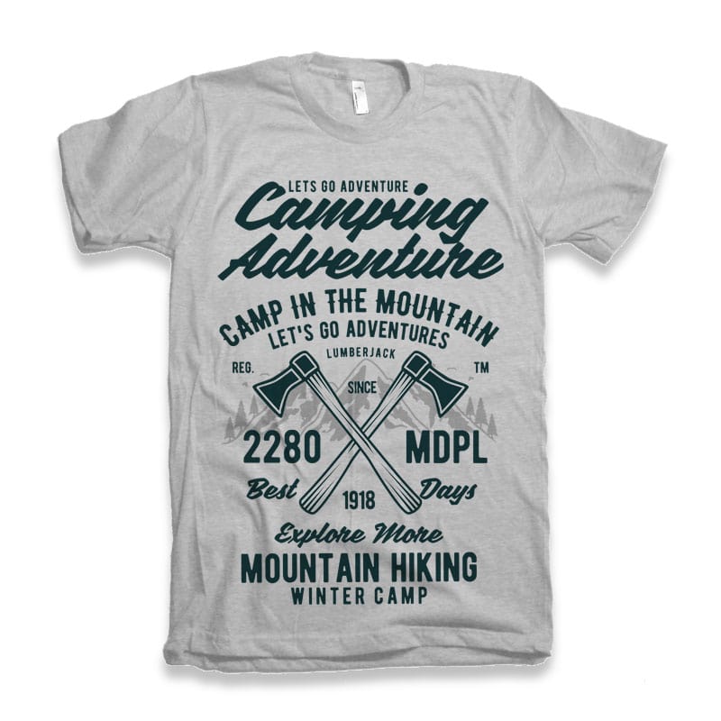 adventure tshirt design
