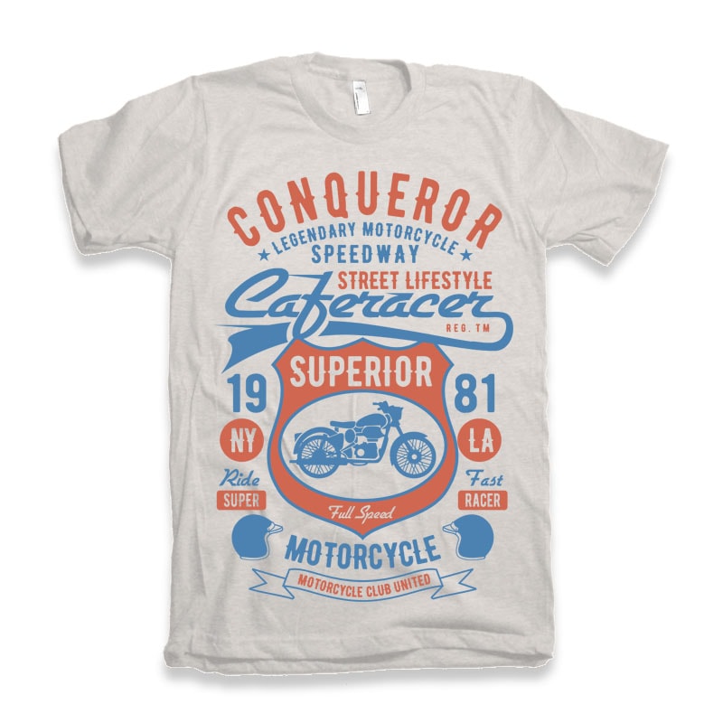 Conqueror Speedway Tshirt design buy t shirt designs artwork