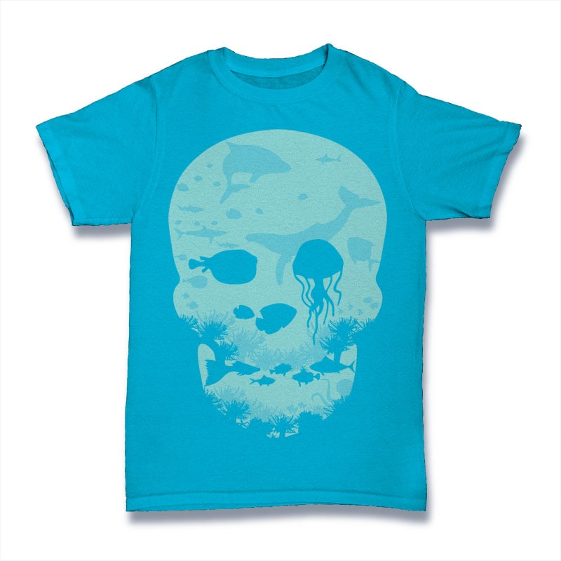 Dead Sea t shirt designs for printful