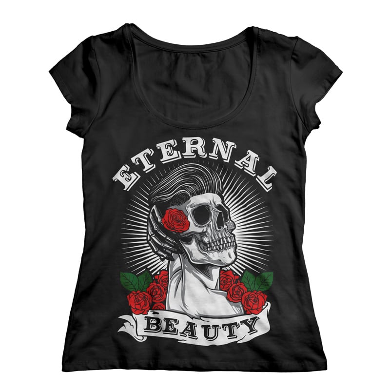 Eternal Beauty t shirt designs for sale