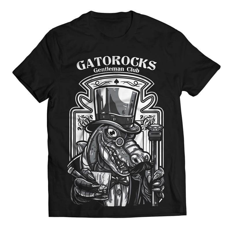 Gatorocks – Alligator t shirt designs for printify