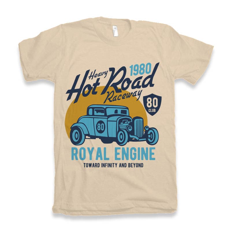Heavy Hot Road tshirt design tshirt factory